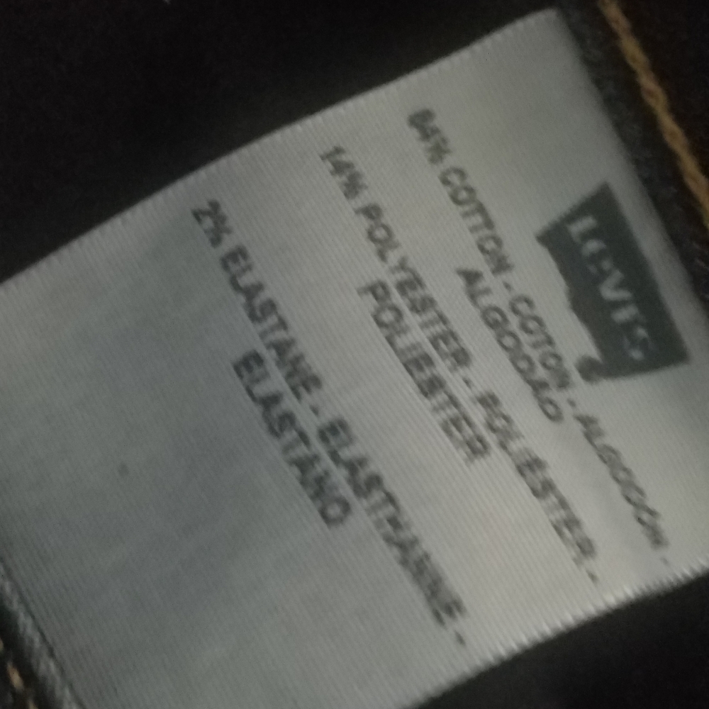 Ladies Levi's 535 Legging Denim Jeans Dark finish Sz 7M - Picture 4 of 6